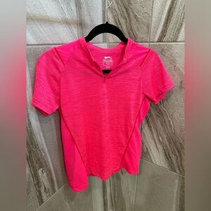 Slazenger Bright Pink Short Sleeve Tee
